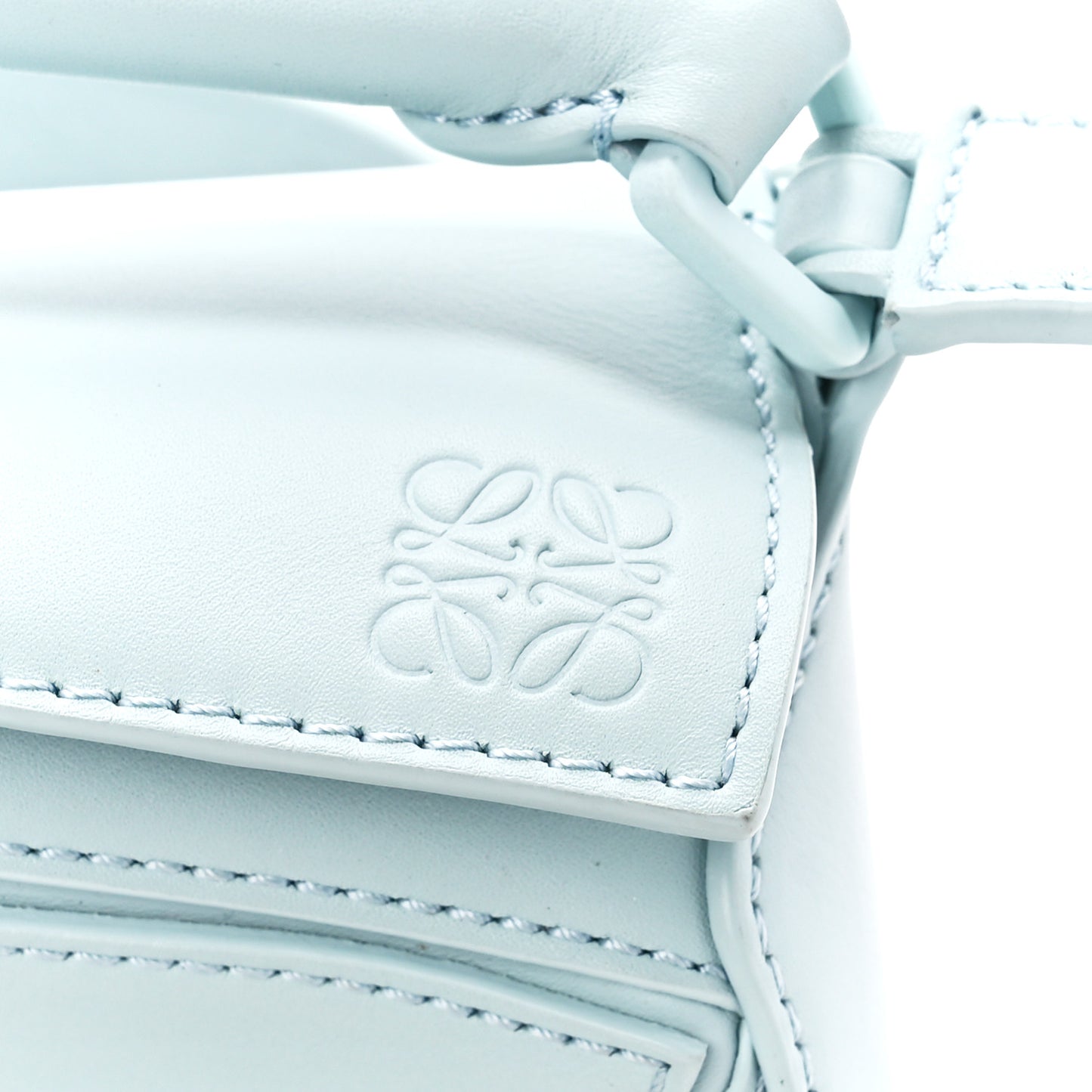 Calfskin Mini Puzzle Bag Iceberg