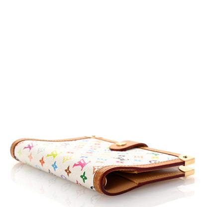Louis Vuitton Monogram Multicolor Small Ring Agenda Cover White 4 of 7