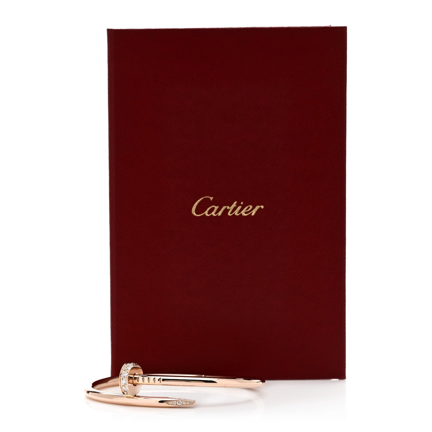 18K Pink Gold Diamond Juste Un Clou Bracelet 16