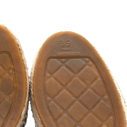 Chanel Lambskin CC Espadrilles 39 Black 7 of 10