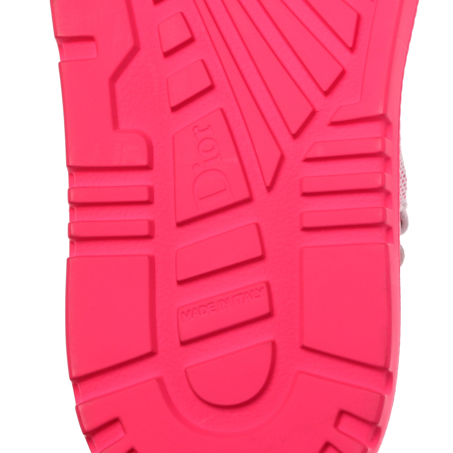 Christian Dior Technical Knit Jute Dioract 10mm Sandals 38 White Fuchsia 8 of 10