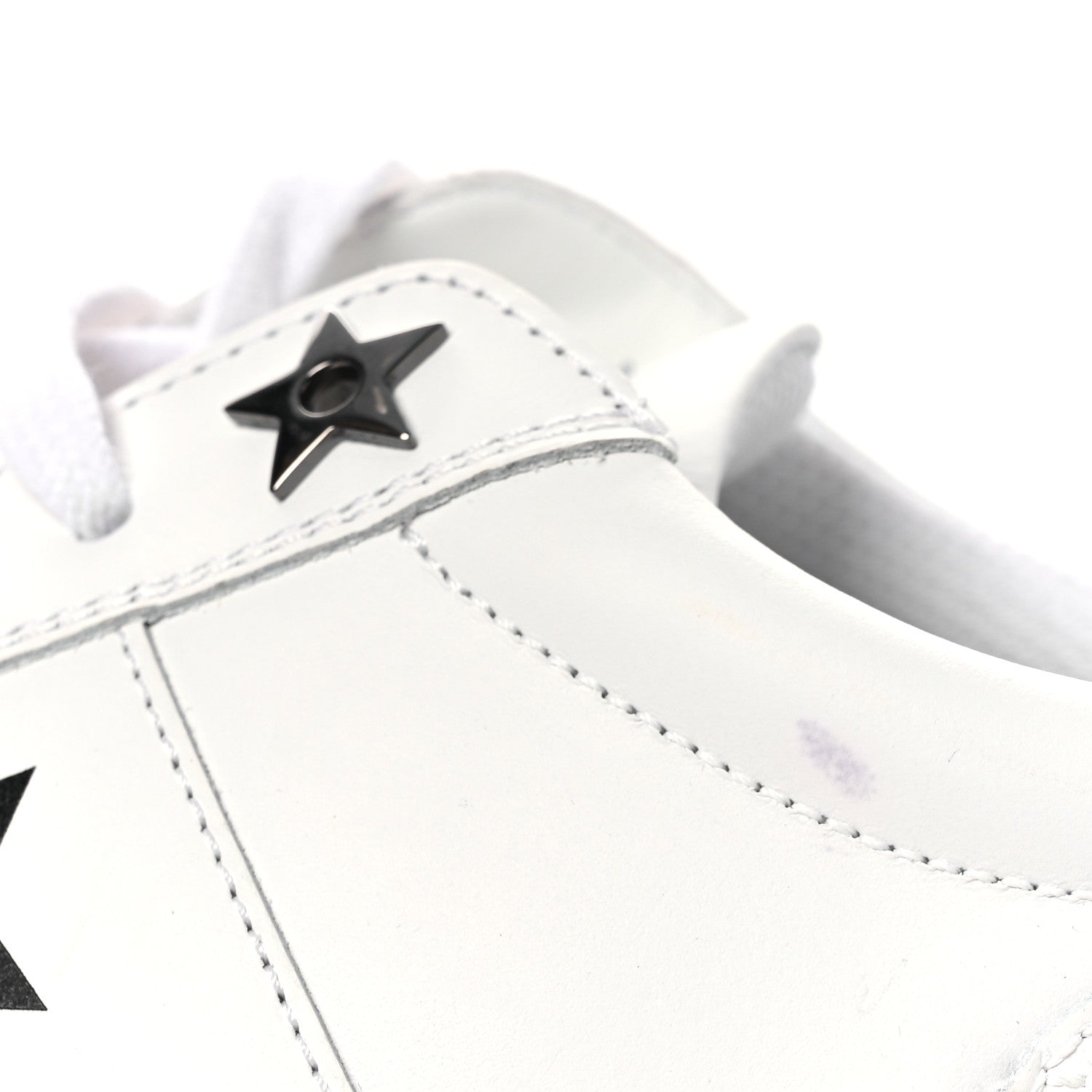 Christian Dior Calfskin Suede Dior Star Low Top Sneakers 39 White 11 of 11
