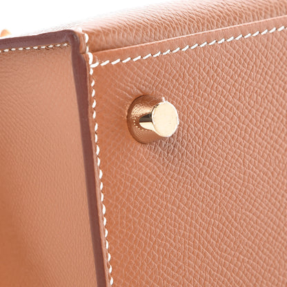 Hermes Epsom Kelly Sellier 25 Gold 17 of 46
