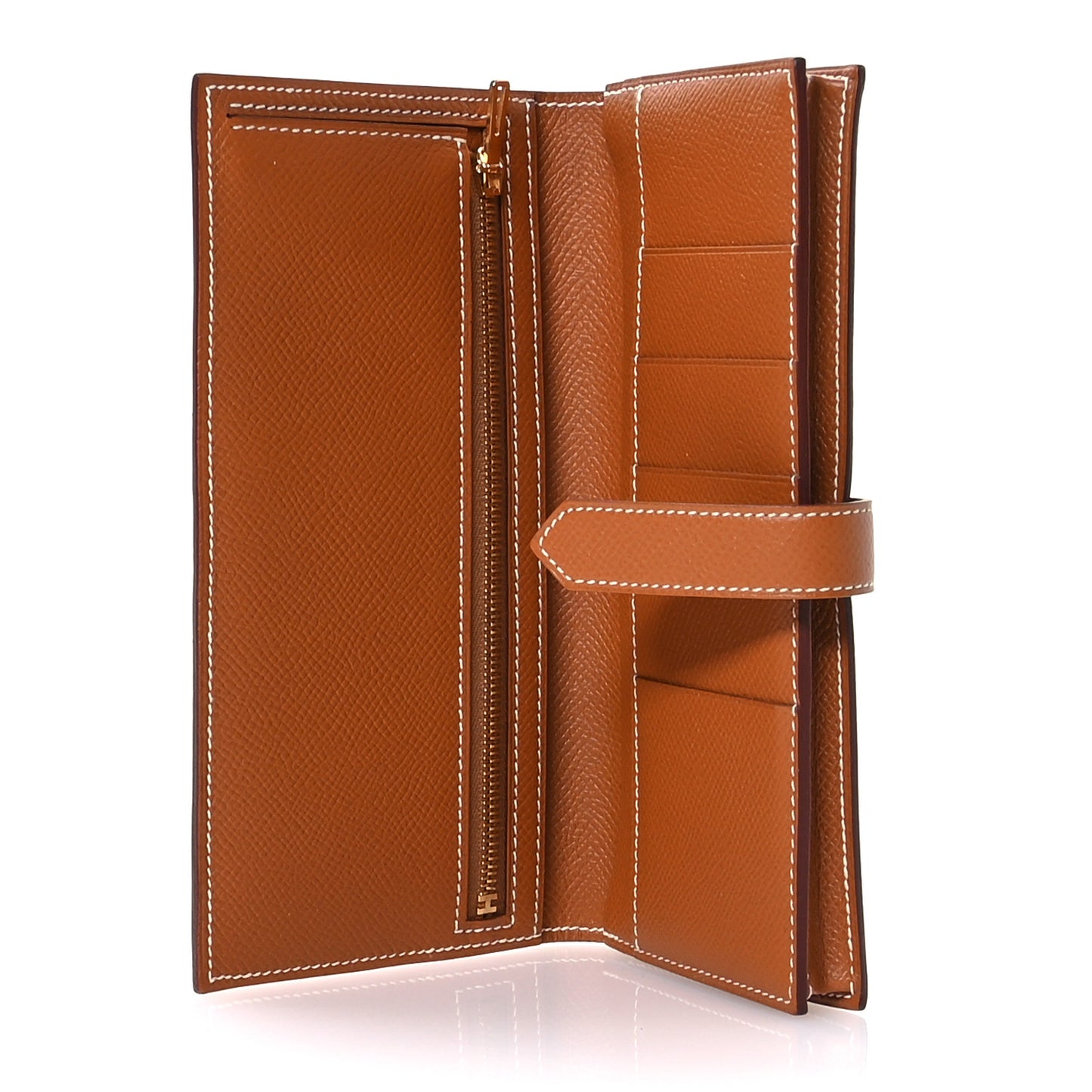 Epsom Bearn Gusset Wallet Gold