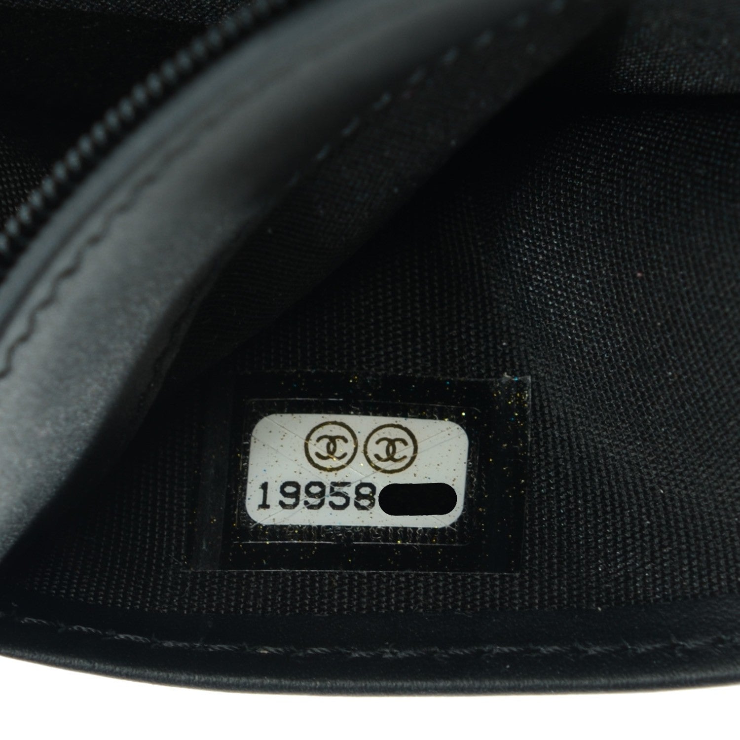Chanel Caviar Timeless CC Yen Wallet Black 8 of 8