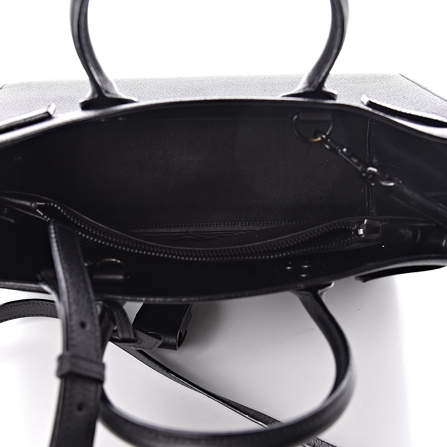 Saint Laurent Grained Calfskin Baby Sac De Jour Black 5 of 10