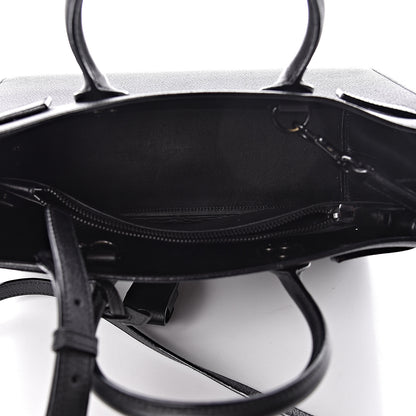 Saint Laurent Grained Calfskin Baby Sac De Jour Black 5 of 10
