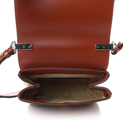 Chloe Calfskin Small C Double Carry Sepia Brown 7 of 9