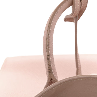 Saint Laurent Grained Calfskin Topstich Baby Sac De Jour Antique Rose 16 of 19
