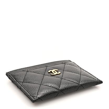 Chanel Caviar Quilted Card Holder Black 4 of 9