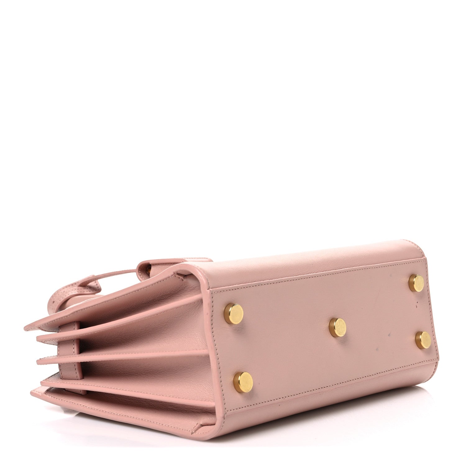 Saint Laurent Calfskin Nano Sac De Jour Pale Pink 4 of 10