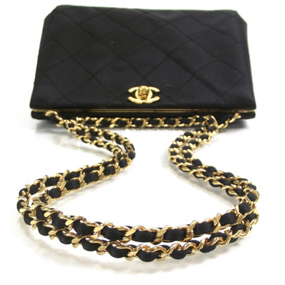 Chanel Satin Quilted Evening Bag 5 of 10