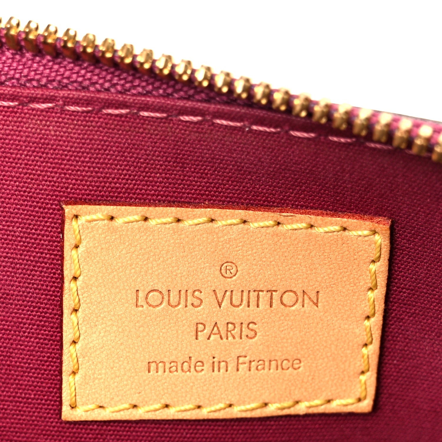 Louis Vuitton Vernis Alma BB Amethyste 6 of 10