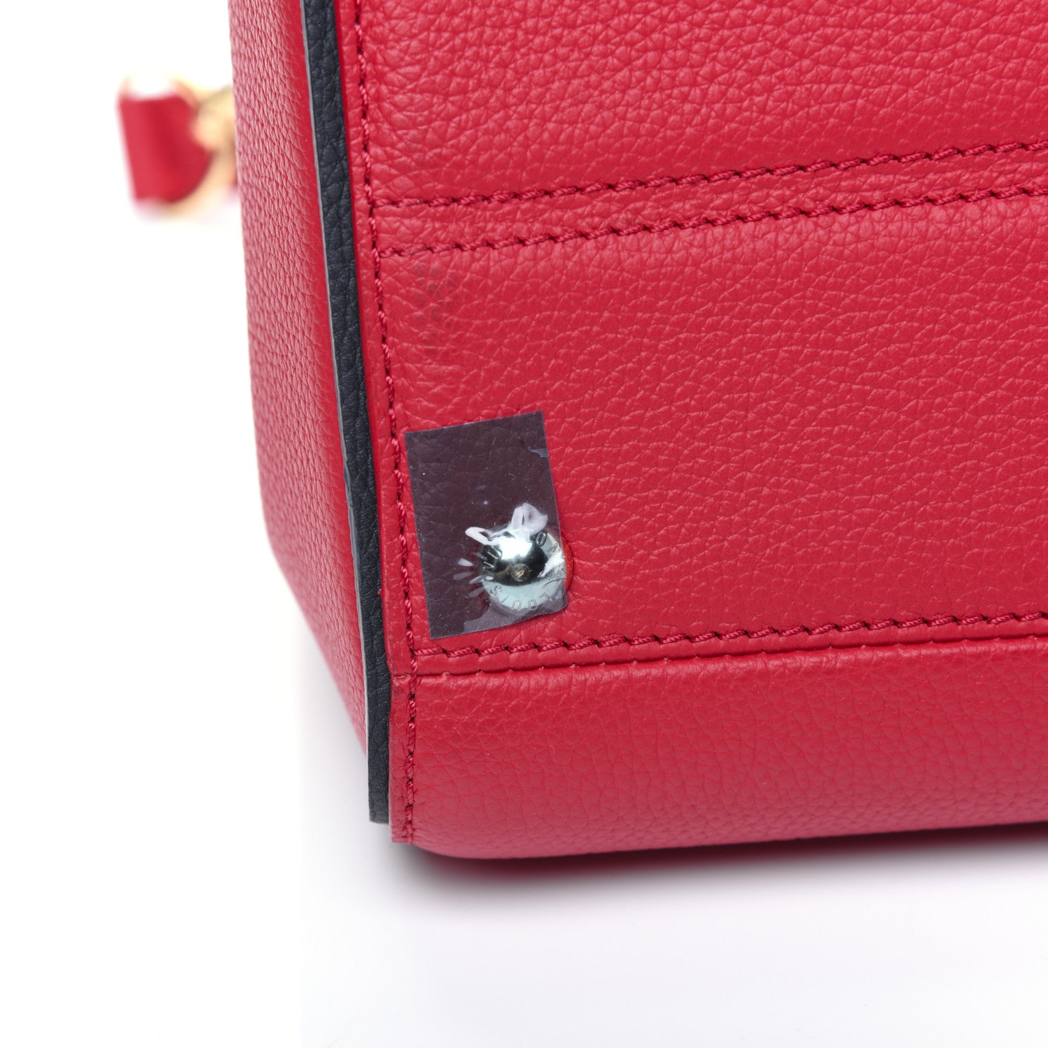 Louis Vuitton Grained Calfskin Monogram Double V Rubis 14 of 19