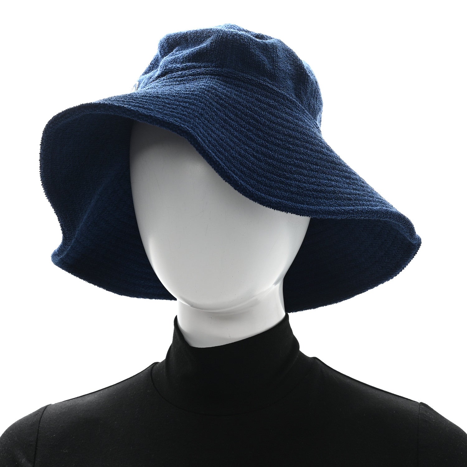Hermes Terry Cloth Gia Funny Ice Cream Bucket Hat 57 Encre 2 of 8