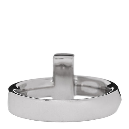 Tiffany 18K White Gold 4.5mm T T1 Wide Ring 57 8 3 of 5