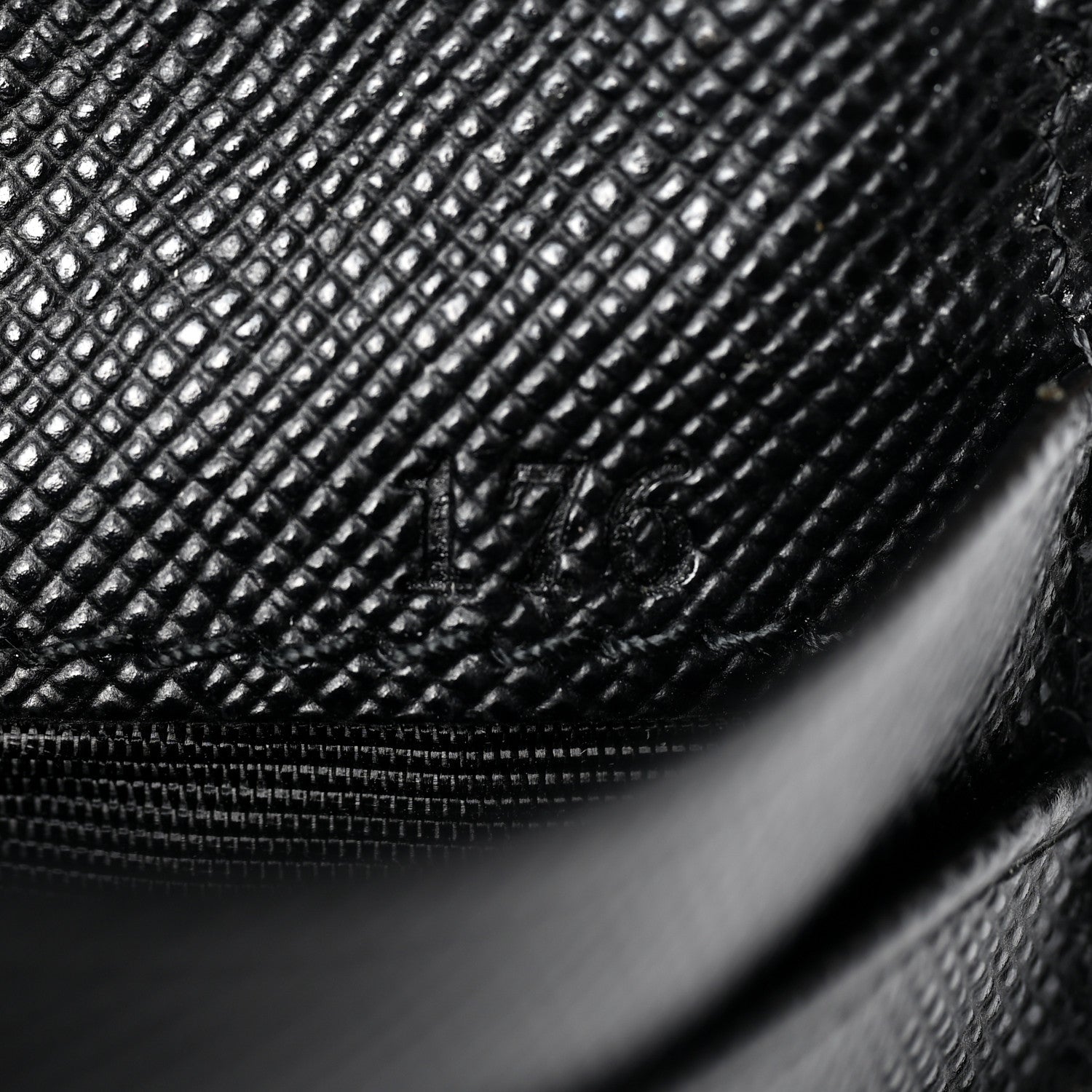 Prada Tessuto Nylon Compact Zip Around Wallet Black 8 of 8