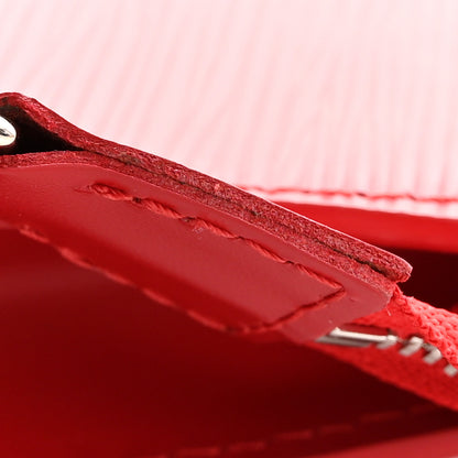 Louis Vuitton Epi Pochette Accessories 24 Castillan Red 12 of 14