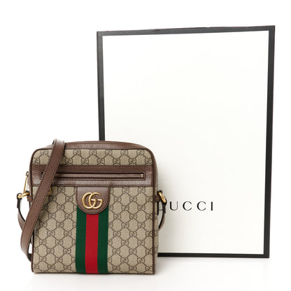 Gucci GG Supreme Monogram Web Small Ophidia Messenger Bag Brown 13 of 13