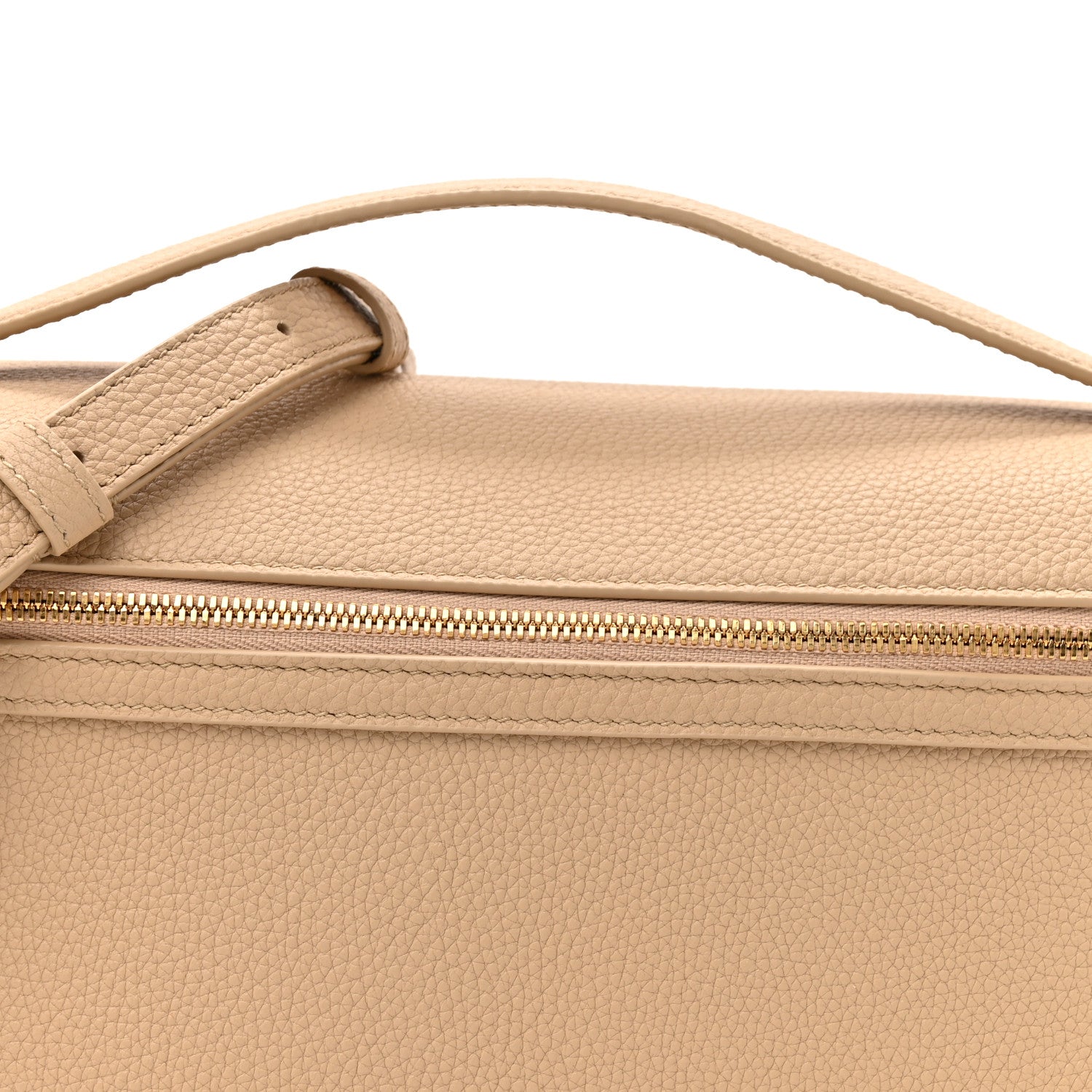 Loro Piana Calfskin Extra Softy Bag L33 Ancient Sandstone 7 of 9