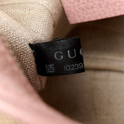 Gucci Monogram Mini Bree Messenger Bag Beige Soft Pink 8 of 11