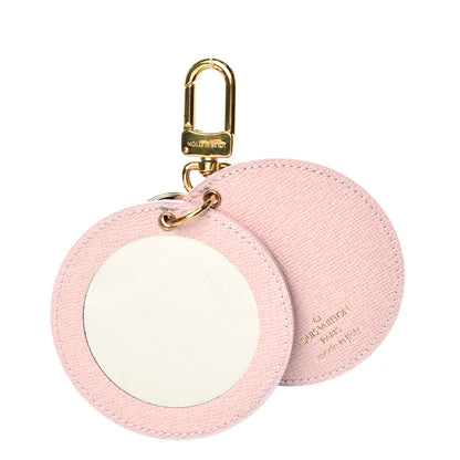 Louis Vuitton Monogram LV Mirror Bag Charm Key Holder Rose Ballerine 3 of 7