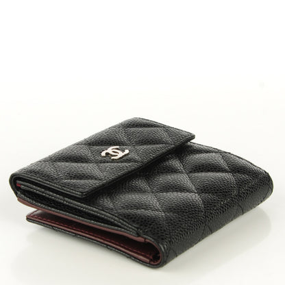 Chanel Caviar Quilted Compact Flap Wallet 4 of 8