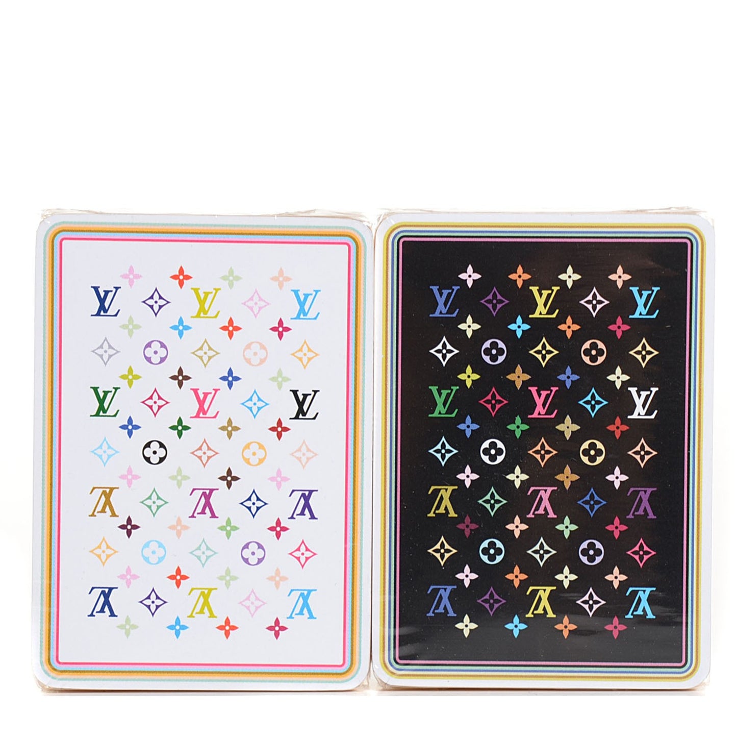 Monogram Multicolor Playing Cards Set of 2