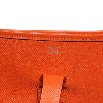 Hermes Epsom Evelyne III GM Orange 6 of 9