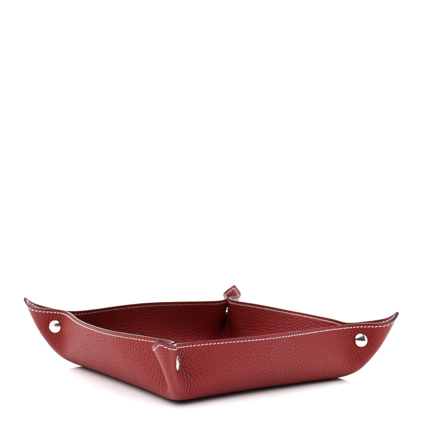 Taurillon Clemence Mises et Relances Change Tray Rouge H