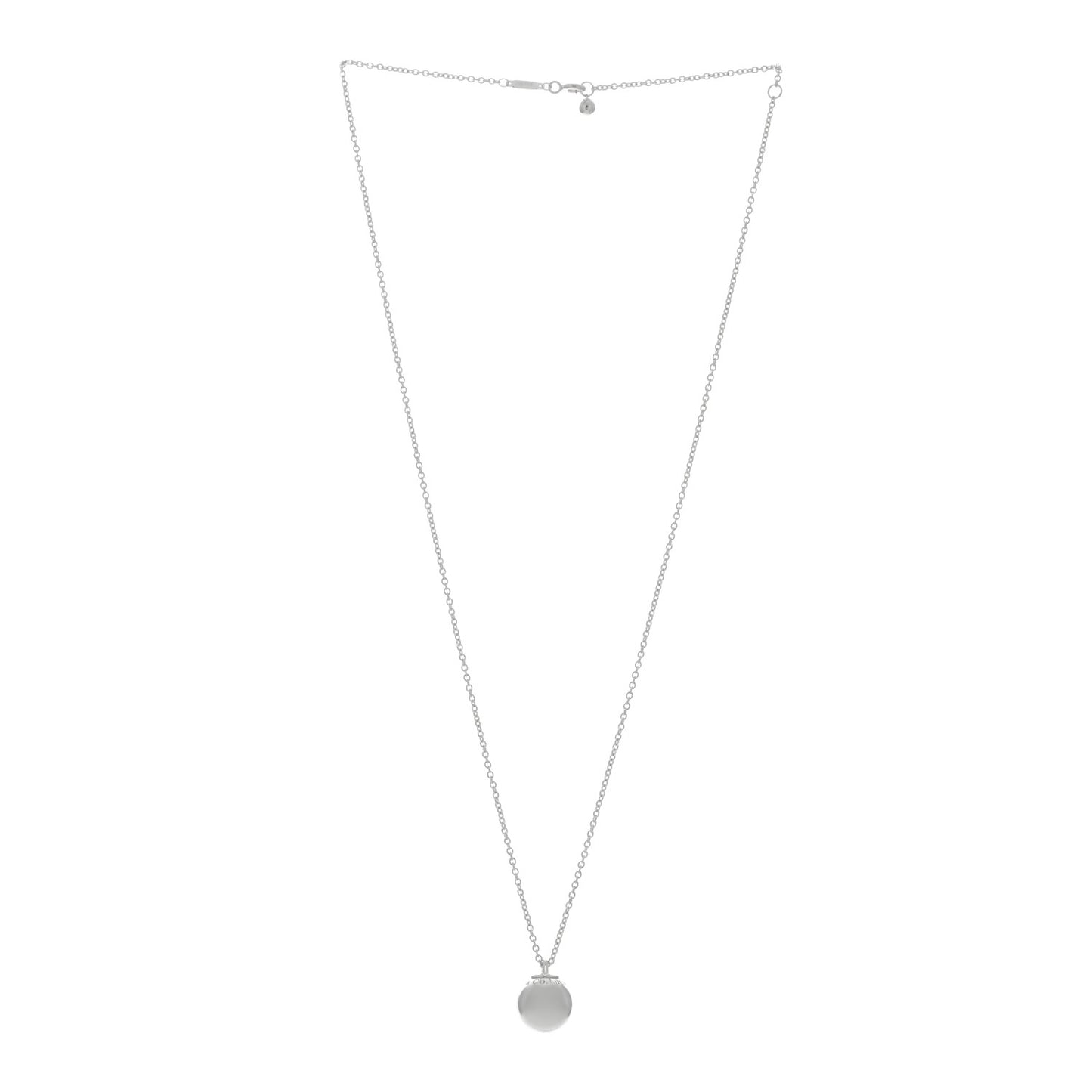 Sterling Silver 12.75mm HardWear Ball Pendant Necklace