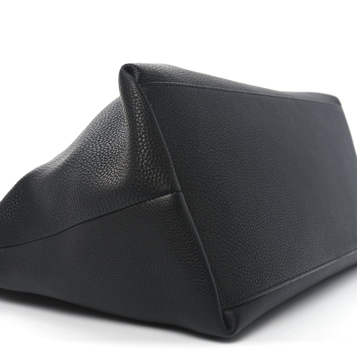 Grained Calfskin Saint Germain Tote Black