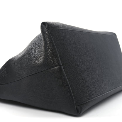 Bottega Veneta Grained Calfskin Saint Germain Tote Black 9 of 10