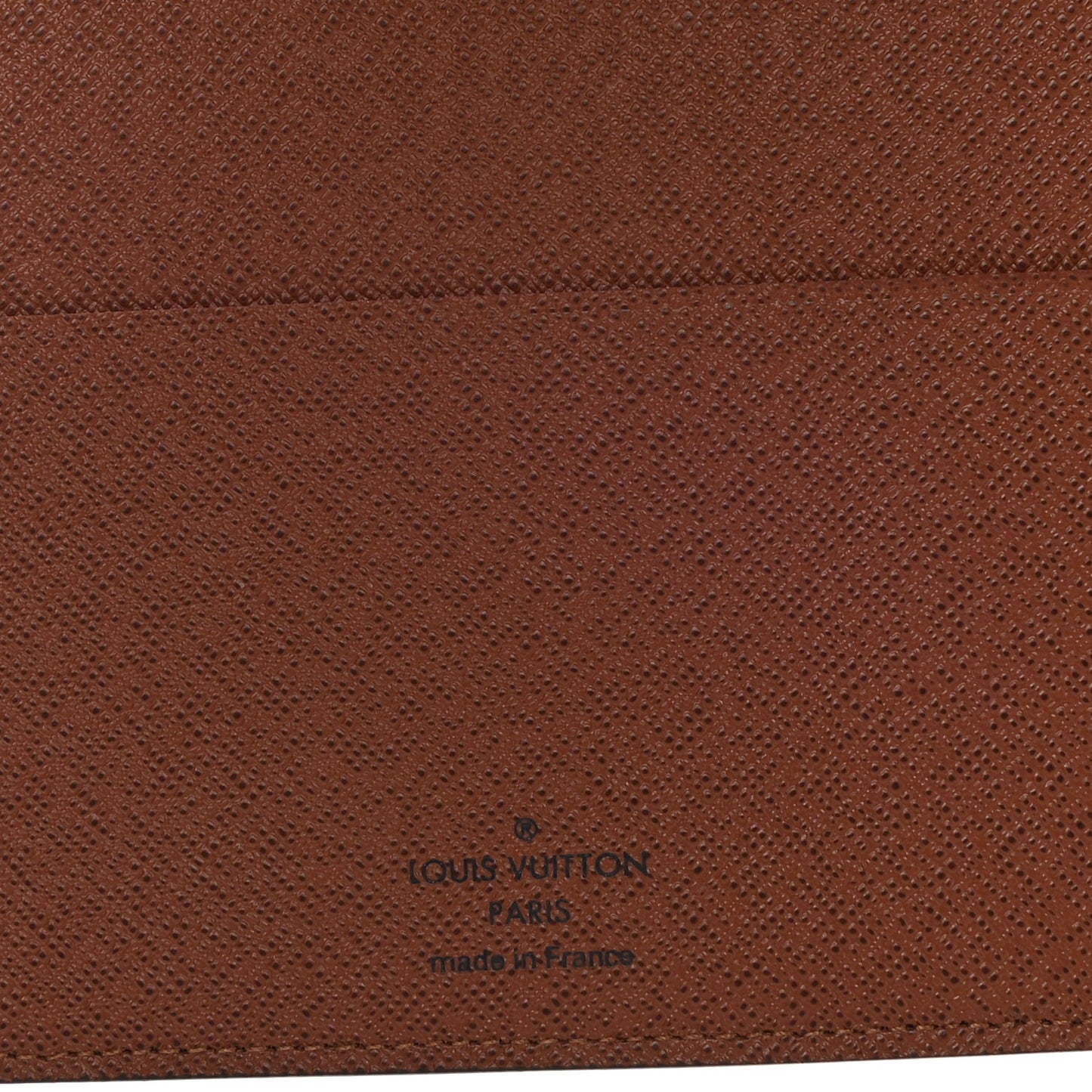 Monogram Desk Agenda Cover