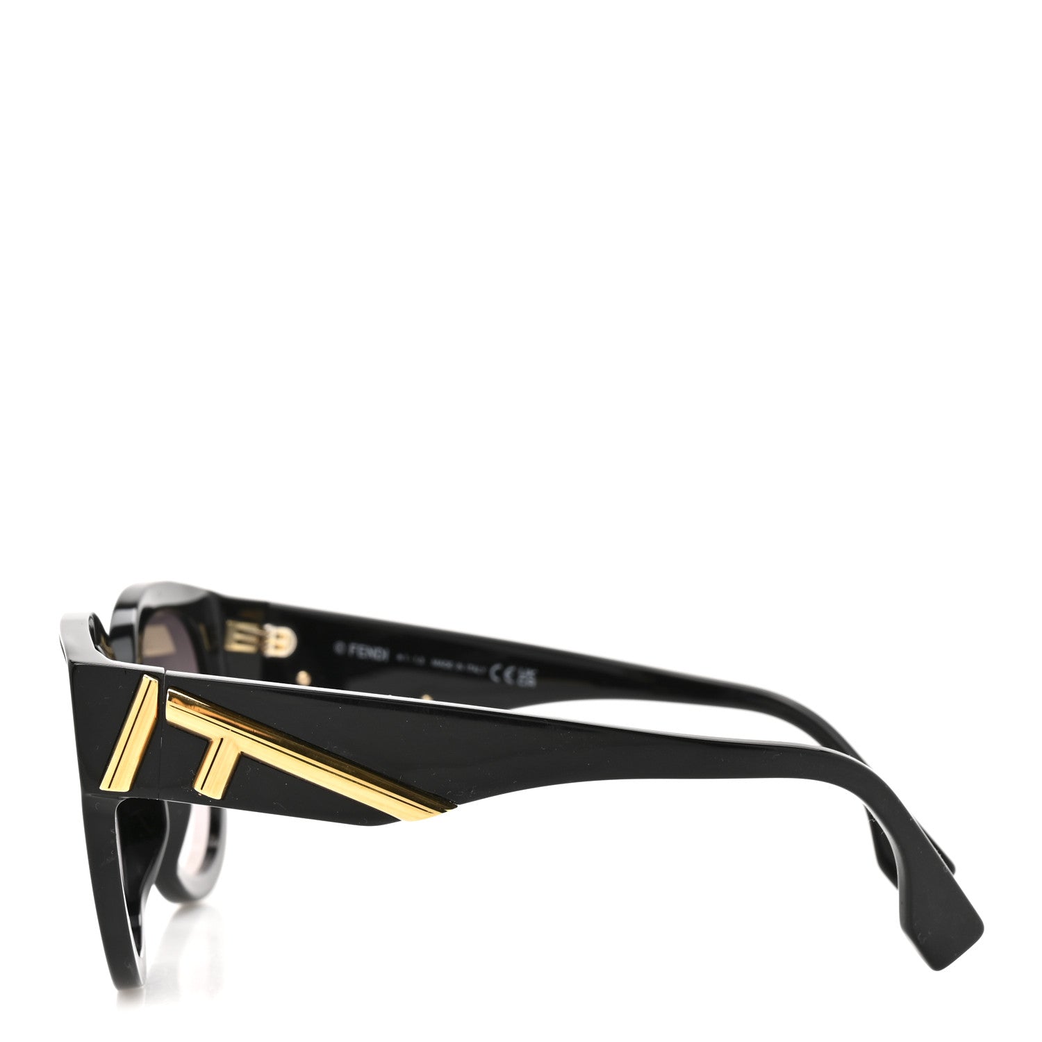 Fendi Acetate Sunglasses FE40111I Black 3 of 7