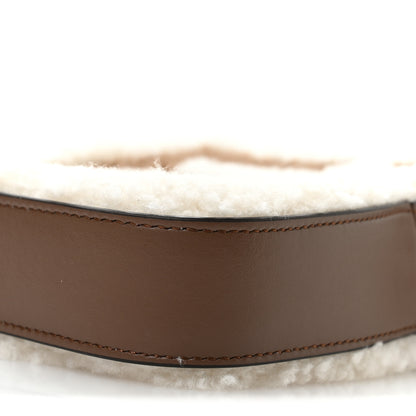 Fendi Shearling Toast Bag White 10 of 10