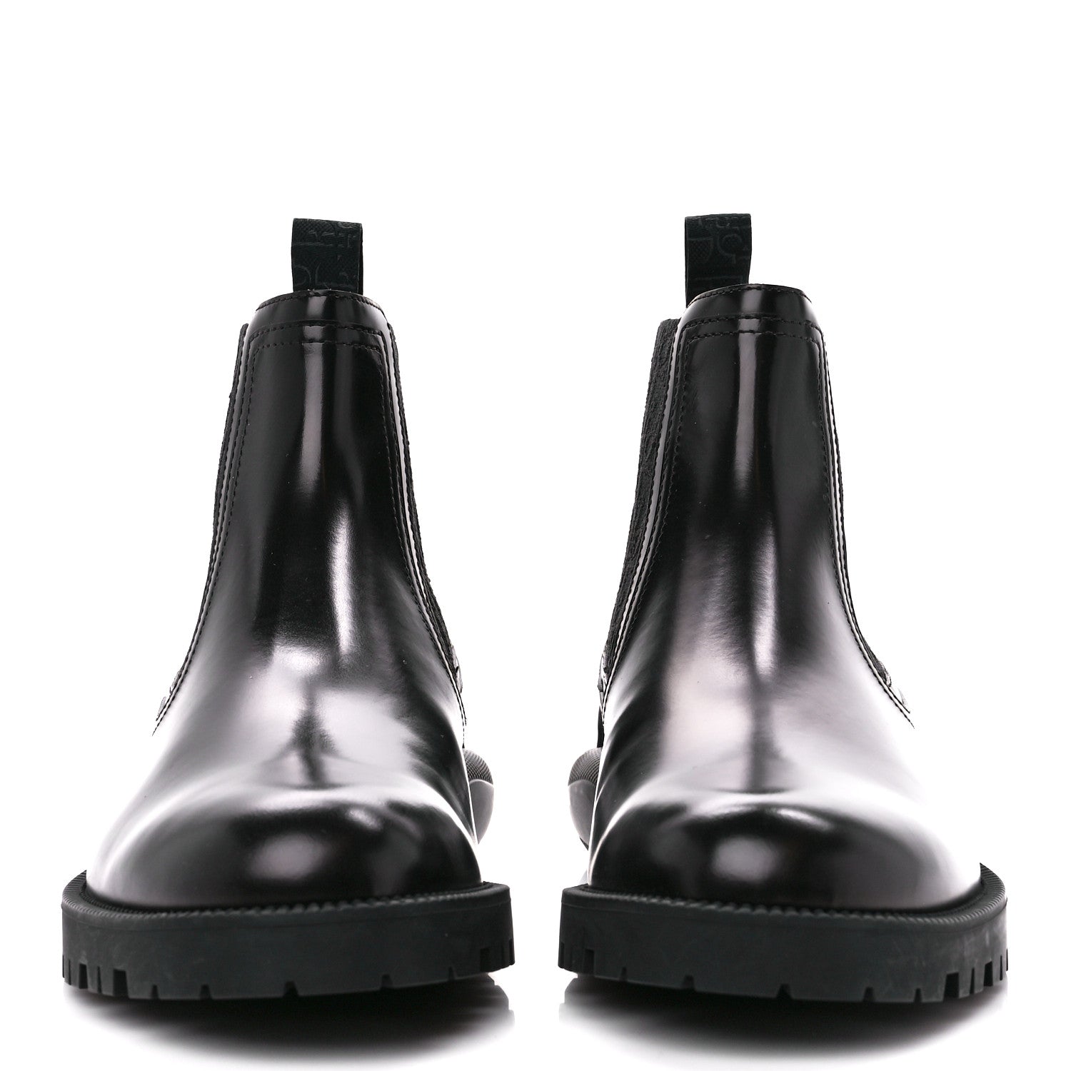 Christian Dior Smooth Calfskin Oblique Explorer Chelsea Boots 41 Black 2 of 11