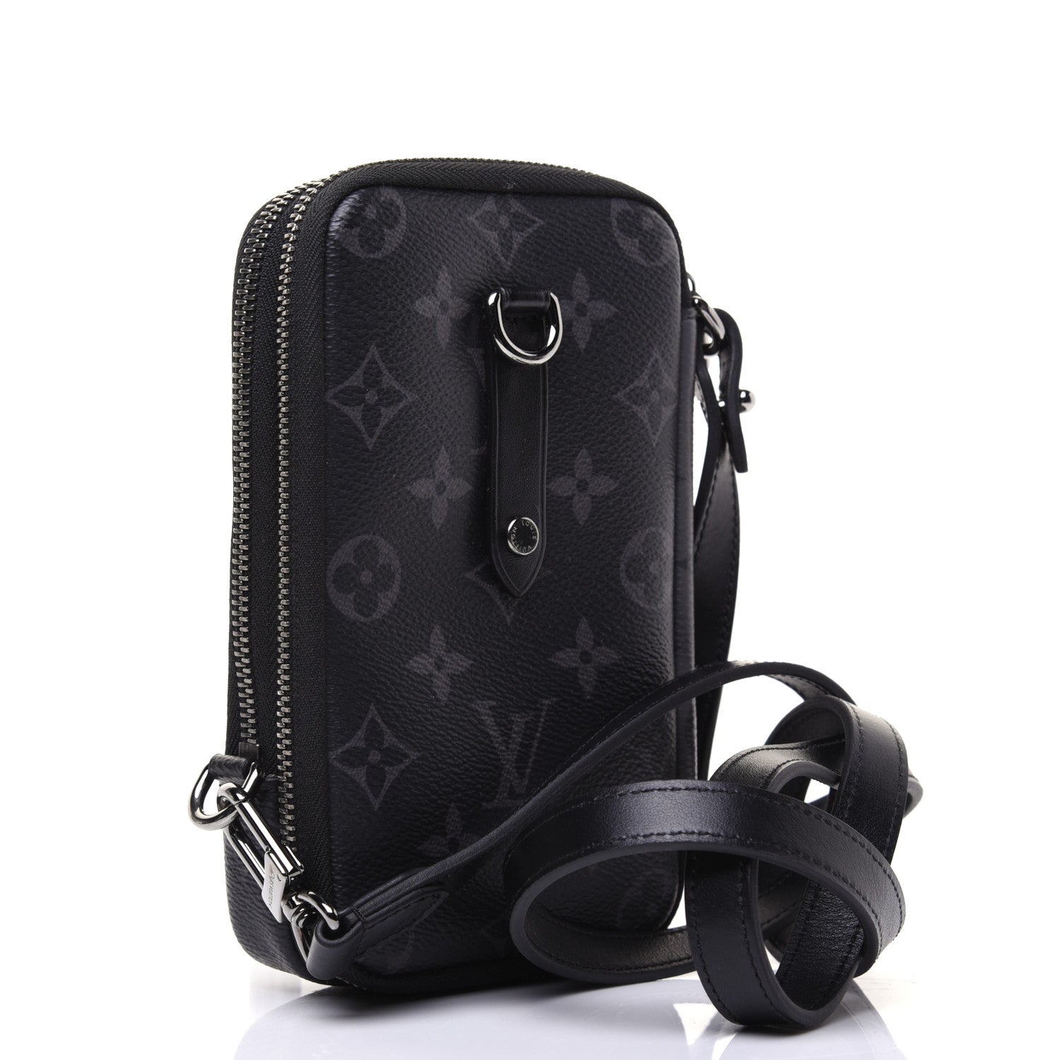 Louis Vuitton Monogram Eclipse Reverse Double Phone Pouch 3 of 18