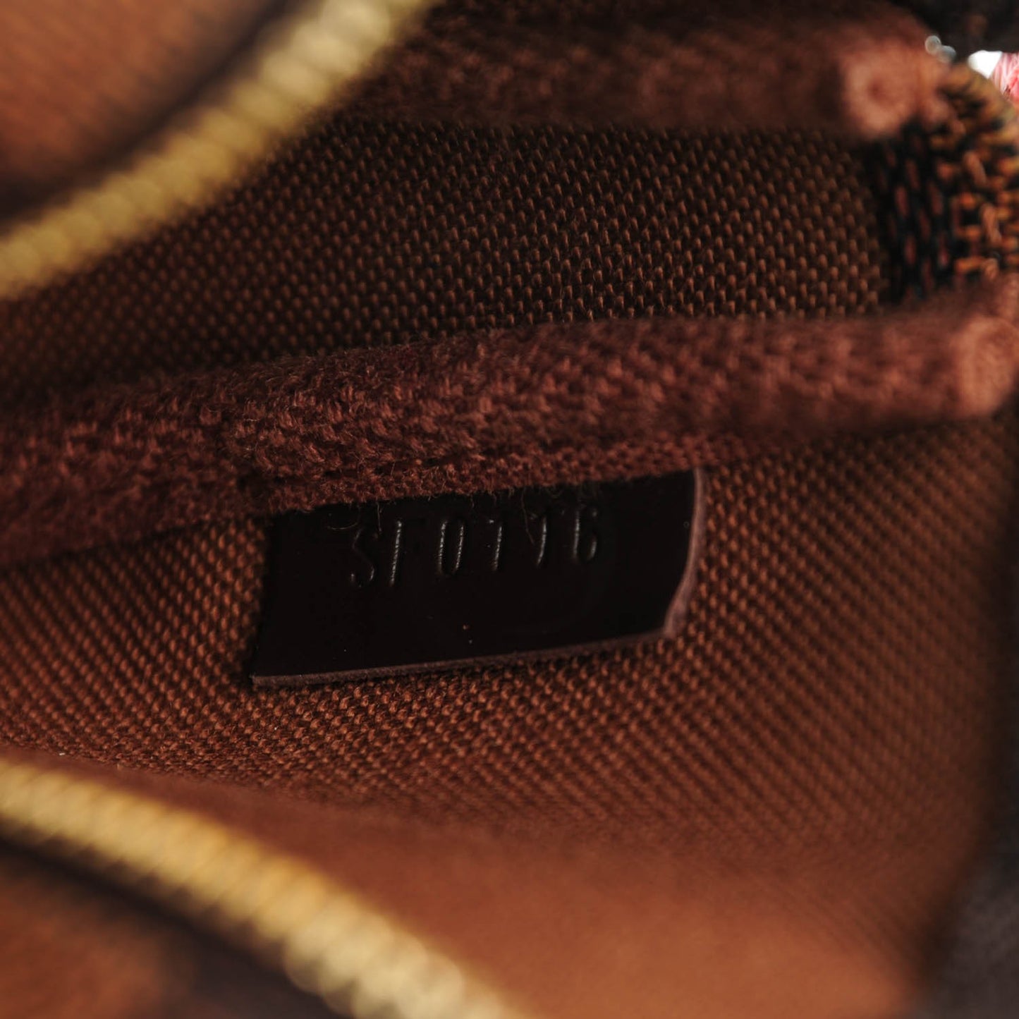 Damier Ebene 2015 Christmas Animation Mini Pochette Accessories