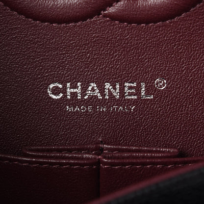 Chanel Caviar Quilted Medium Double Flap Black 7 of 9