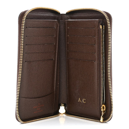 Louis Vuitton Damier Ebene Zippy Compact Wallet 5 of 10