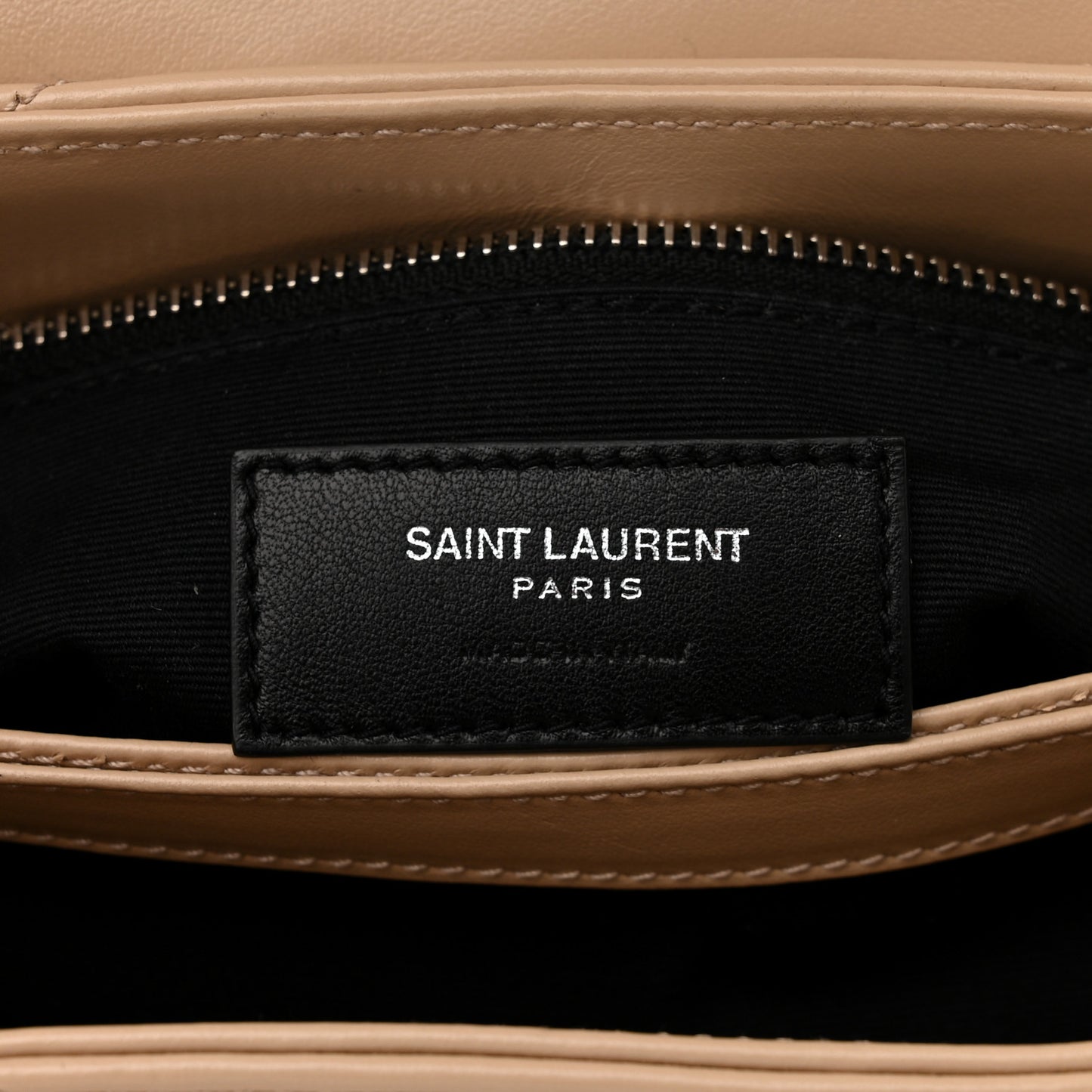 Calfskin Y Quilted Monogram Toy Loulou Crossbody Bag Nude Powder
