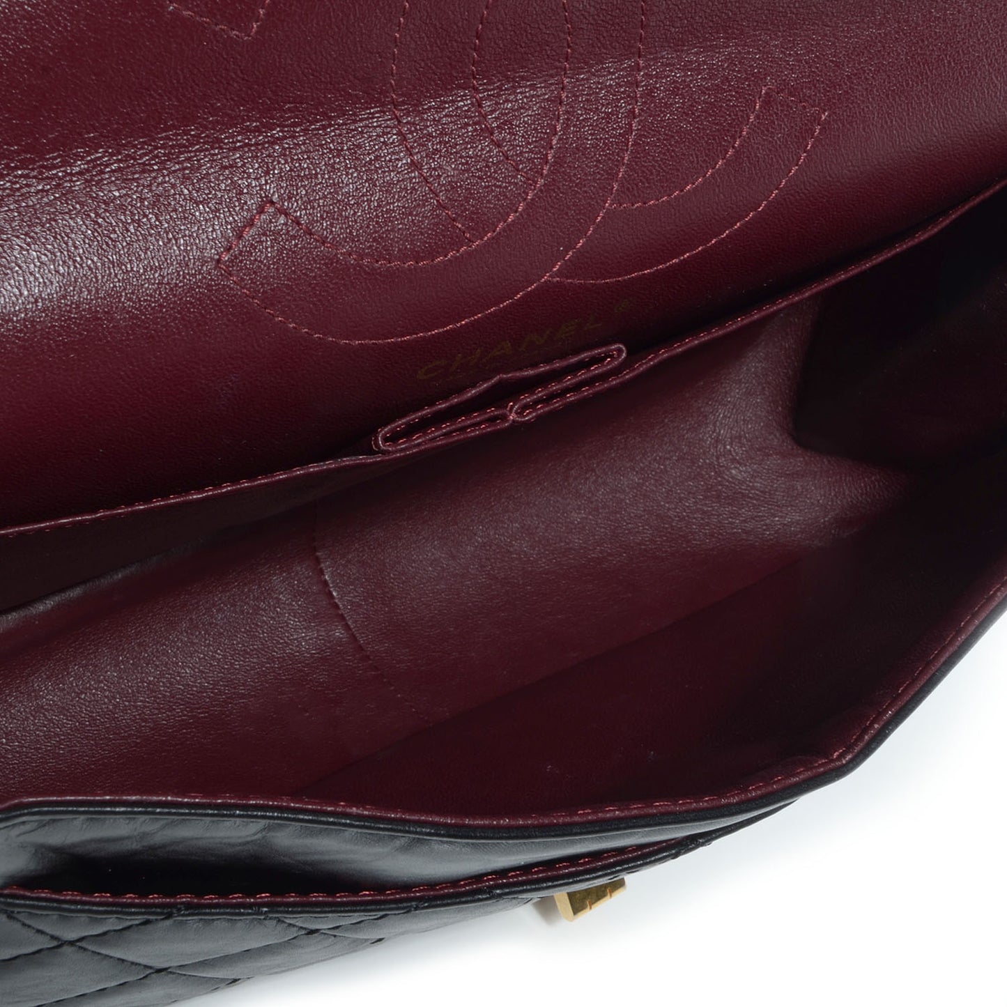 Calfskin 2.55 Reissue 226 Flap Black