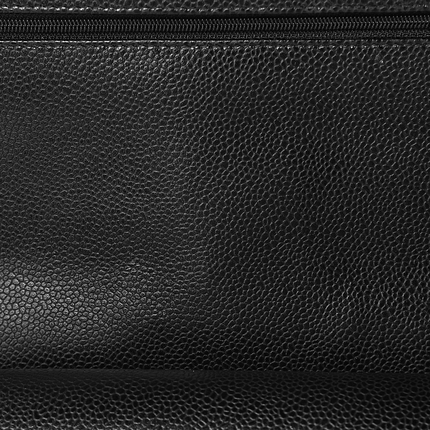 Caviar Quilted Maxi Double Flap Black