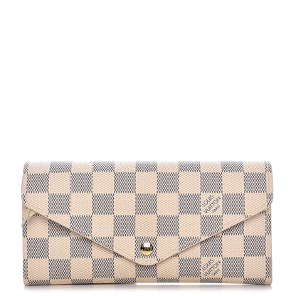 Louis Vuitton Damier Azur Josephine Wallet 1 of 8