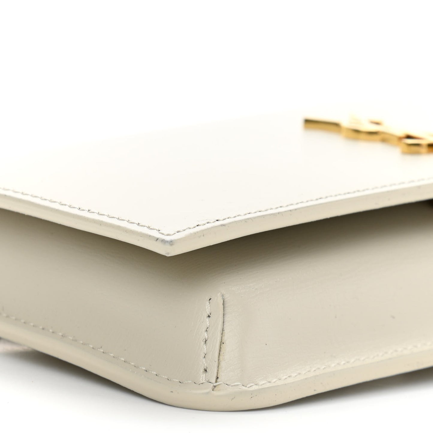 Smooth Calfskin Monogram Phone Holder Crossbody Crema Soft