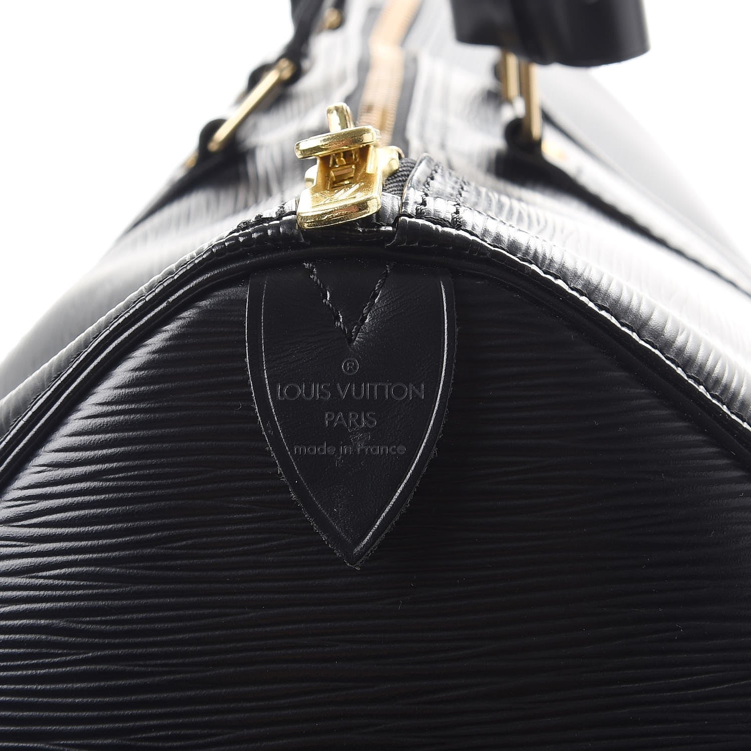 Louis Vuitton Epi Keepall 45 Black 6 of 14
