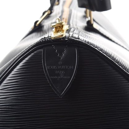 Louis Vuitton Epi Keepall 45 Black 6 of 14