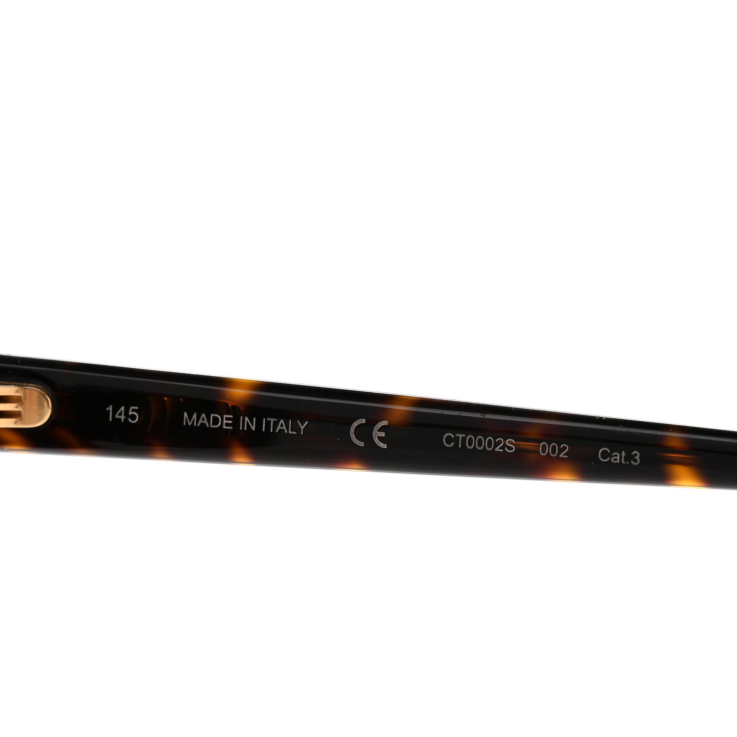 Acetate CT0002S Rectangular Sunglasses Brown