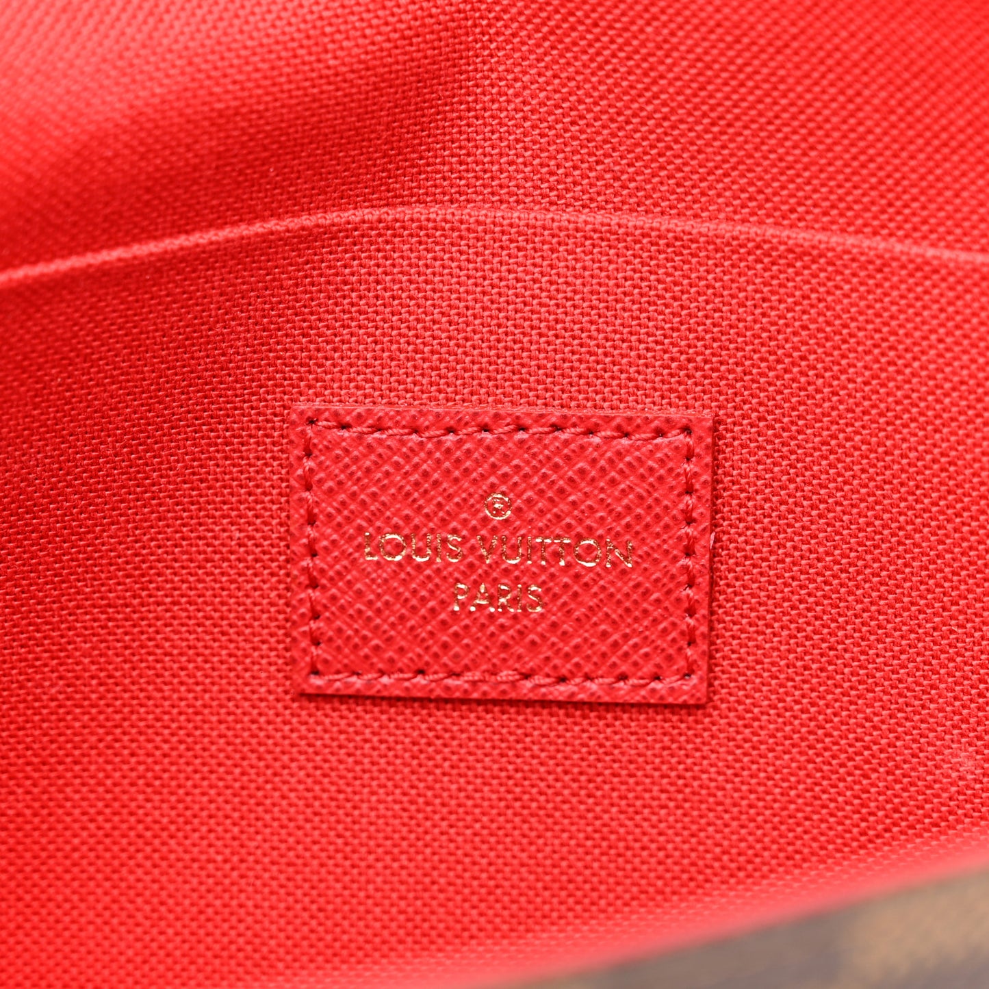 Damier Ebene Pochette Felicie Chain Wallet